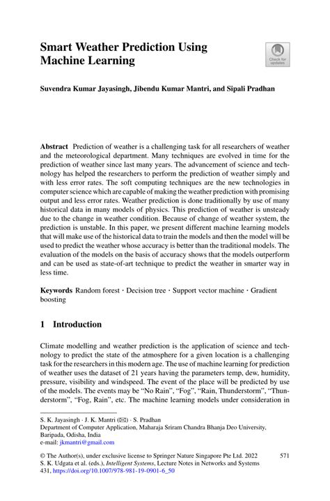 Software Requirements for Weather Prediction Using Machine Learning 的图像结果