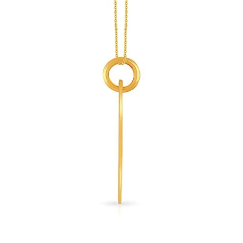 Malabar Gold and Diamonds 18 KT (750) purity Yellow Gold Rakhi ...