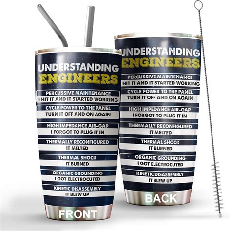 Amazon.com | MEDROC Engineer Tumbler Engineering Gifts, Engineer Week ...