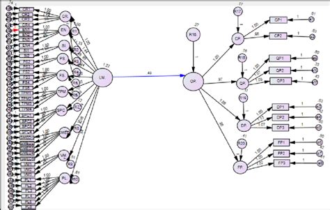 Sklearn Structural Equation Model 的图像结果