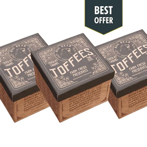Chocolate Caramel Toffee 300g 3 x PACK COMBO | Big Bear Farms – My ...