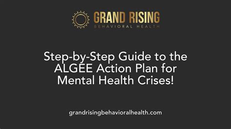 How to create a mental health crisis plan