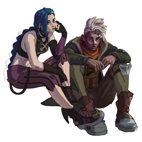 ArtStation - ARCANE: EKKO & JINX