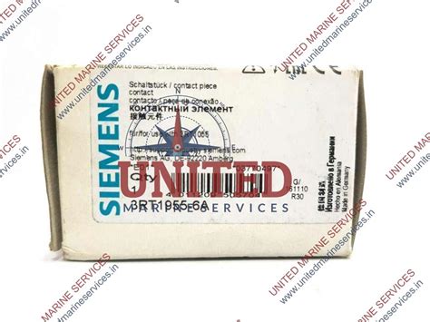 SIEMENS 3RT1955-6A CONTACTOR 3RT19556A | United Marine Services