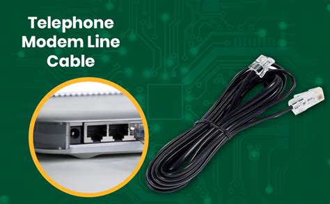 Linketel Landline Cable RJ11 Plug to Plug Telephone Modem Line Cable ...