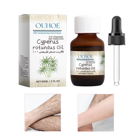 Hair Removal Oil Cyperus Oil Natural Reducing Body Hair Growth Cyperus ...