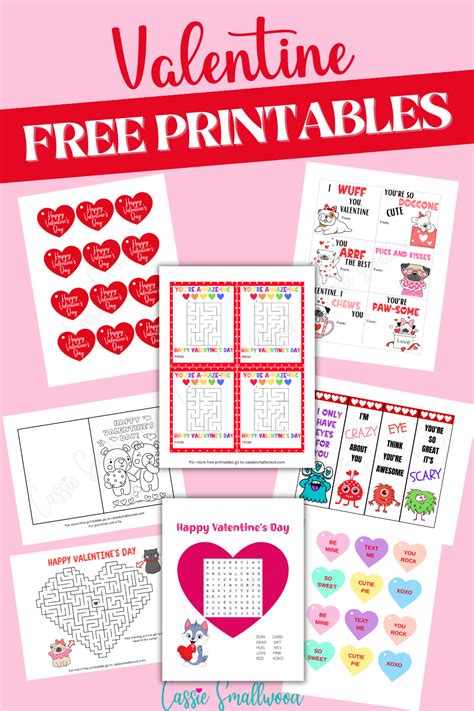 Valentine's Day Free Printables - Cards, Banners, and More