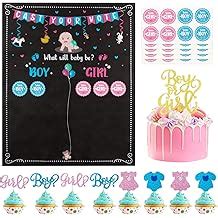 Gender Reveal Boy or Girl Voting Game Poster India | Ubuy