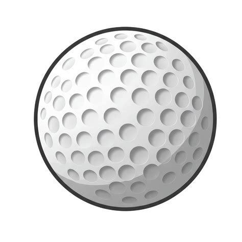 High Quality Golf Ball Clip Art Image 58216224 PNG