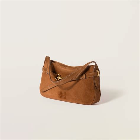 Aventure suede bag - Collection Collections | Miu Miu