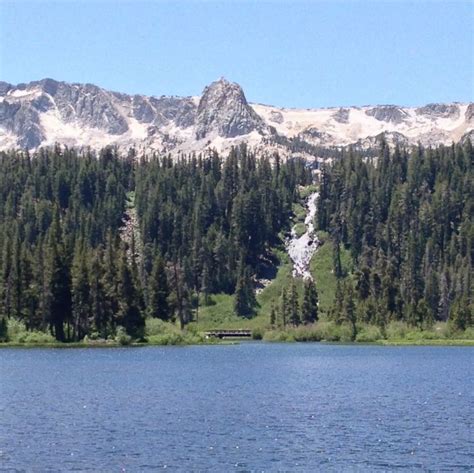 Earn the view of Twin Falls Overlook, mammoth lakes, United States Of ...