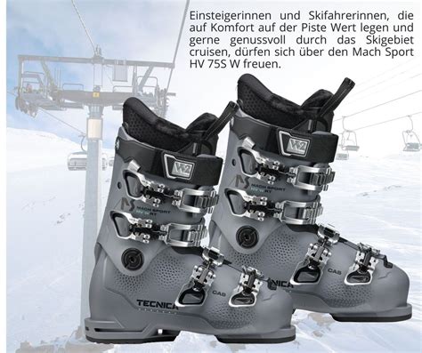 Tecnica Scarponi Da Sci Mach Sport HV 75 W Rt Gw Da Donna