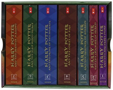 Harry Potter Paperback Box Set (Books 1-7): J. K. Rowling ...