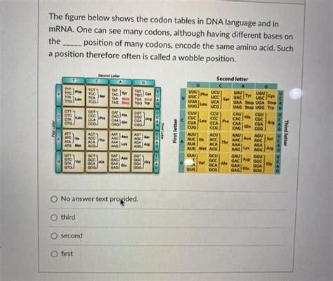 DNA and RNA codon tables Codon Usage 的图像结果