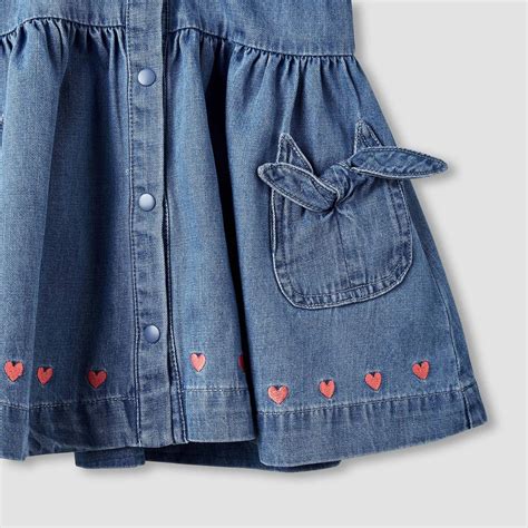 Buy Juniors Bunny Applique Denim Dress with Headband from Juniors at ...