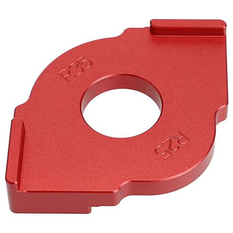 Modelli Per Bordi Curvi Set Di 8 Sagome Per Raggio Angolare Per Fresatrice Con Tagliabordi Set Raggi Arrotondamento - 9
