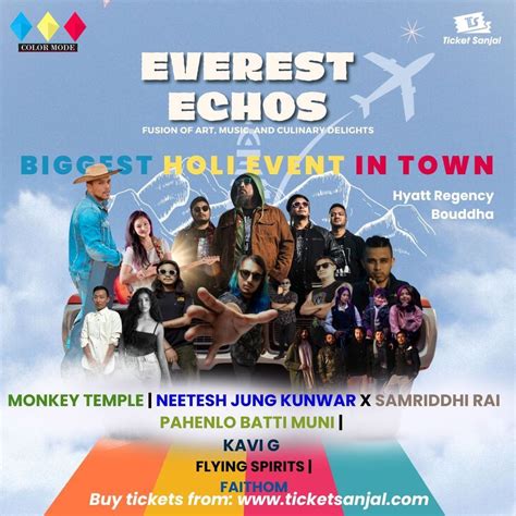 Everest Echos, Hyatt Regency Kathmandu, 24 March 2024 | AllEvents