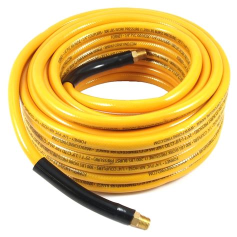 Forney Yellow PVC Air Hose 1/4 In X 100Ft 75414 at Lowes.com