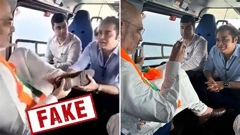'Fake AI-Generated' Video Shows Amish Devgan Holding Amit Shah's Shoe ...