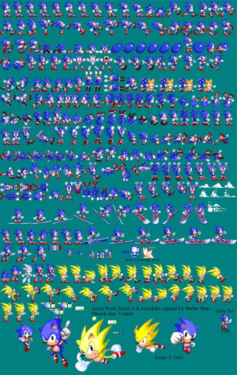 Sonic 3 air sprites