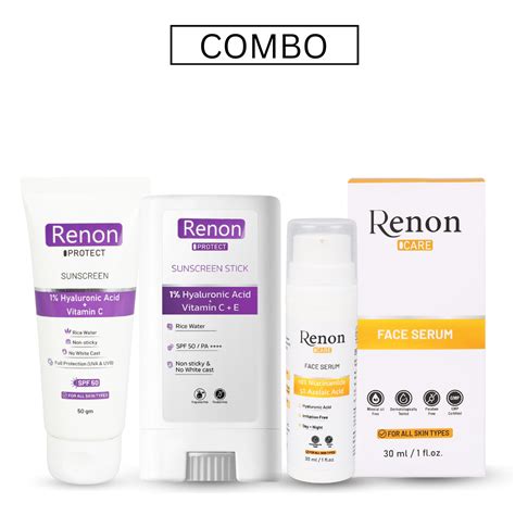 1 % Hyaluronic Sunscreen and 1 % Hyaluronic PA++++ SPF 50 Sunscreen St ...