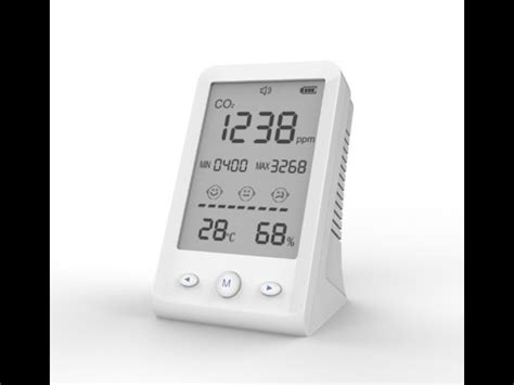Wall Mounted CO2 Monitor - CO2 METER MI-2008 Service Provider from ...