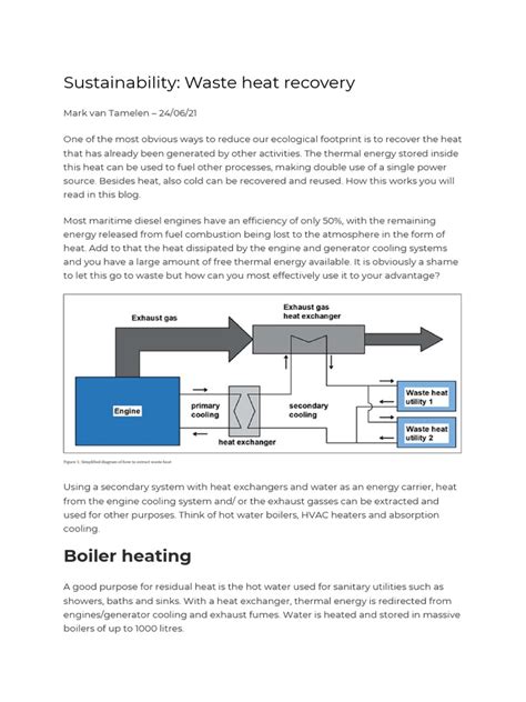 Image result for Waste Heat Recovery From Furnace Stack