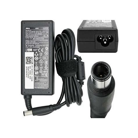 Buy Dell Laptop Power Adapter - 65-Watt 7.4mm with 1 Meter Power Cord ...