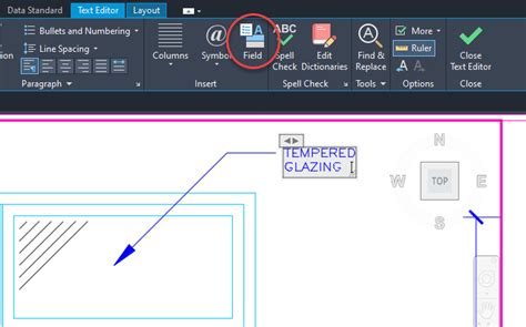 AutoCAD Fields Tutorial 的图像结果
