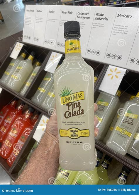 Walmart Retail Store Interior Pina Colada Drink Mixer Editorial Photo ...