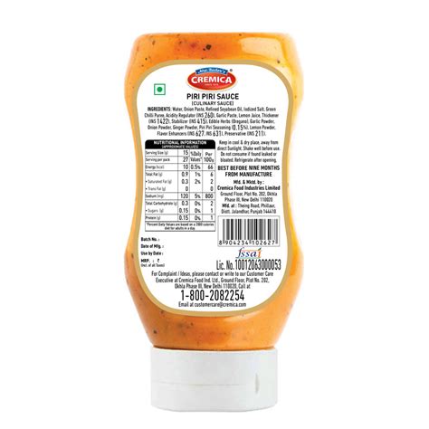 Piri Piri Sauce – Cremica Shop