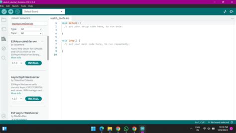 ESPAsyncWebServer Library installation | Forte9 Engineering R&D Academy