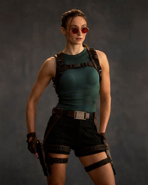 First Look at Sophie Turner as Lara Croft in Amazon's Tomb Raider TV Series