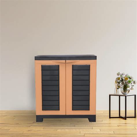 ITALICA Mini Plastic Storage Cabinet for Home, Kitchen & Office/Matte ...