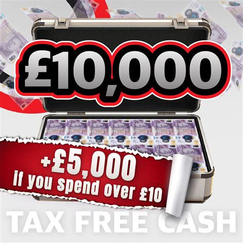 Win £10,000 Tax Free Cash For 18p Or £15,000 If Your Order Is Over £10 ...