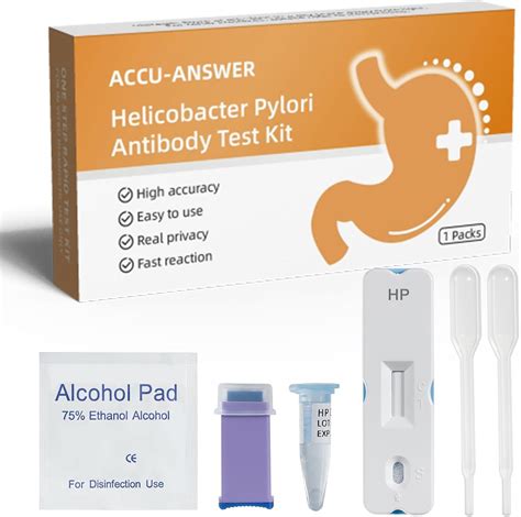 ACCU-ANSWER H Pylori Test Kits, H. Pylori Self Test Kit, India | Ubuy