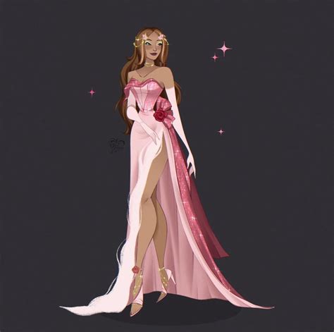 Pin by Kristen Ross on Winx Club Art | Fantasy dresses, Fashion design ...