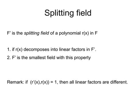 Splitting Field 的图像结果