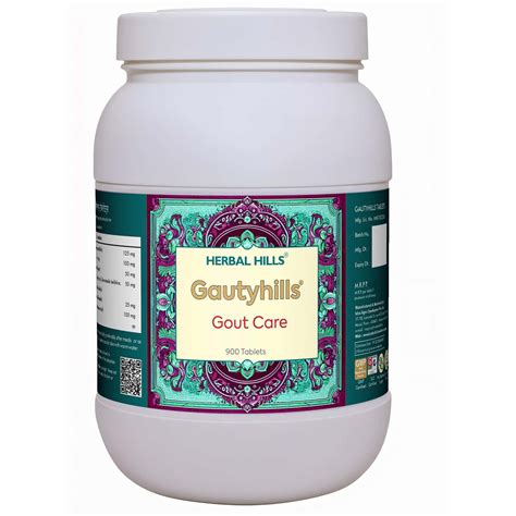 Buy HERBAL HILLS GAUTYHILLS - VALUE PACK 900 TABLETS Online & Get Upto ...