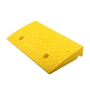F FABOBJECTS® Car Curb Ramp,PVC Curb Ramp with Pressure - Slope ...