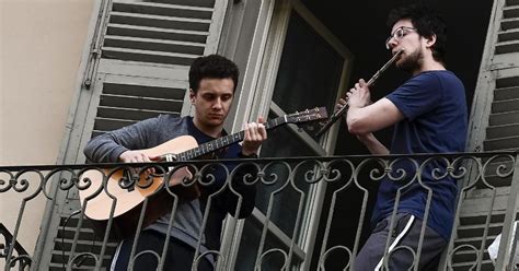 Balcony Concerts In Coronavirus Lockdown