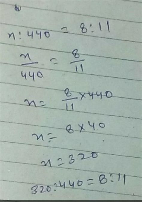 ) Increase 250 in the ratio 7:5. (ii) Decrease 440 cm in the ratio 8 : ...