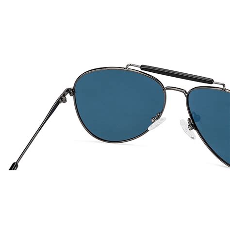 Shop online for Gunmetal Black Full Rim Aviator Vincent Chase The Metal ...