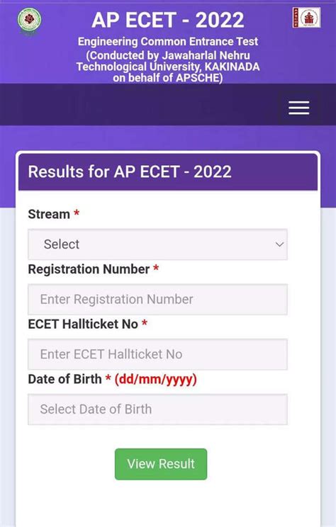ECET Results: AP ECET 2022 Results declared at apsche.ap.gov.in ...
