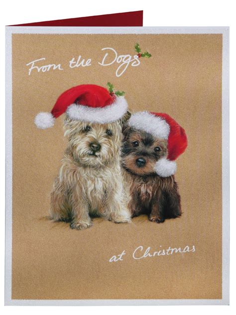 Custom Dog Christmas Cards