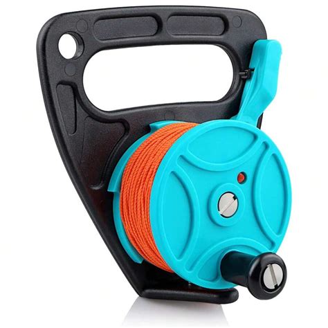 Scuba Tauchrolle mit Daumenstopper, 46m hochsichtbares einziehbares ...