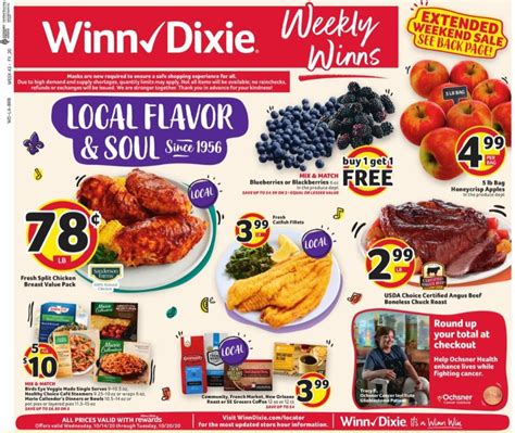Winn Dixie Weekly Sales Circular