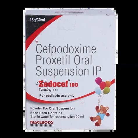 ZEDOCEF CV 100MG SYRUP 30 ML Price, Uses, Side Effects & Substitutes ...