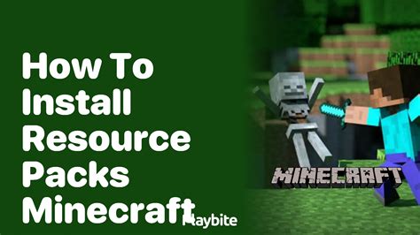 Image result for How to Install Resource Packs