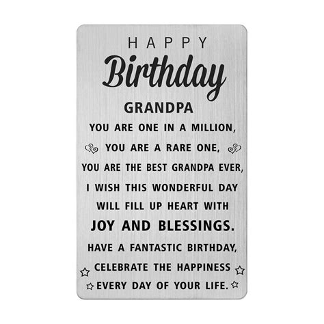 10 Best Happy Birthday Grandpa Printable Printableecom Happy Birthday ...